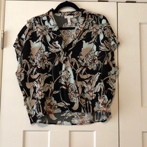 Leith Graphic Blouse